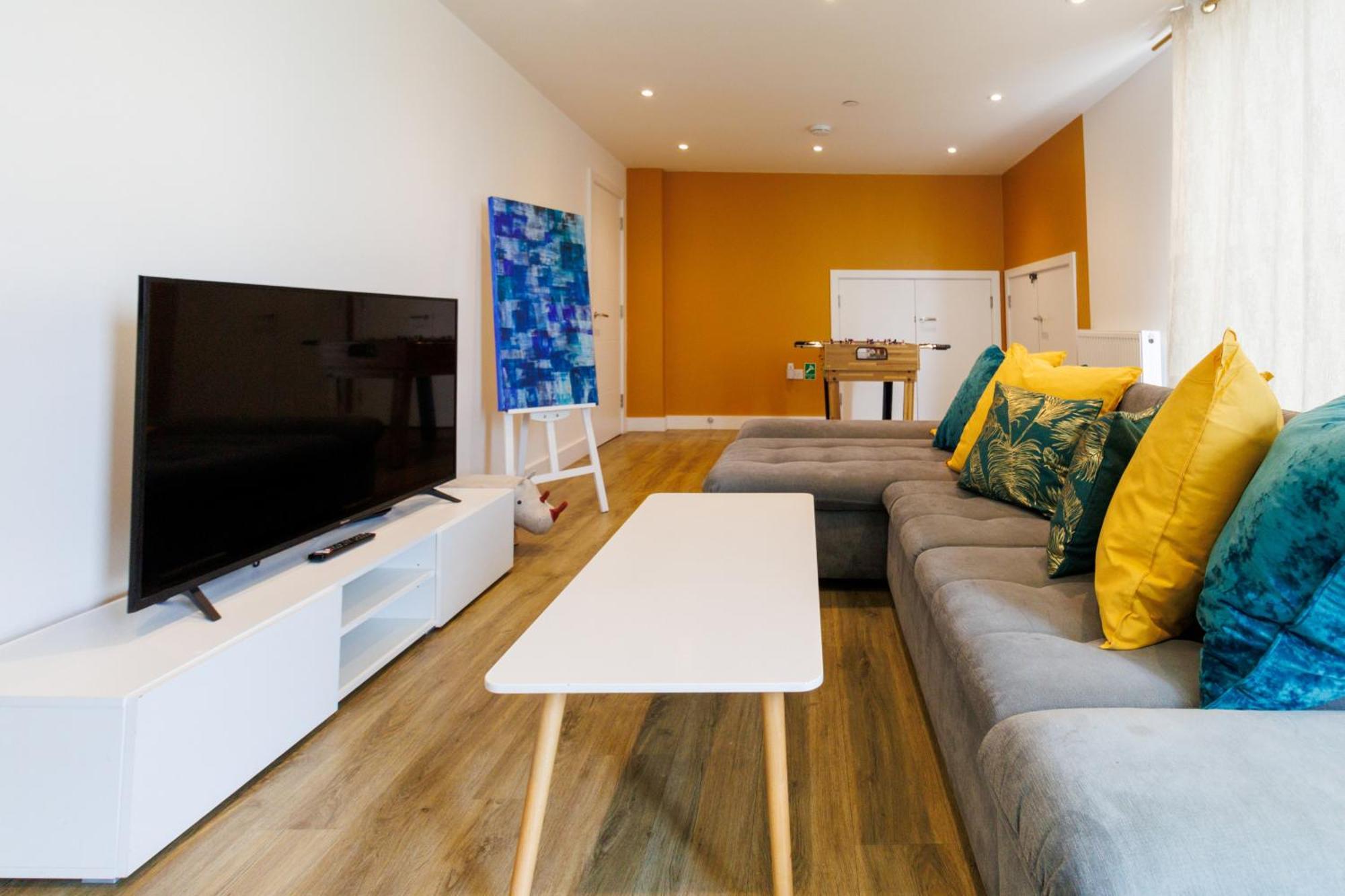 City Centre, Sleeps 7, Stunning Views & Parking, Interconnected Rooms Long Stay Work Contractor Leisure, Diamond Penthouse 剑桥 外观 照片