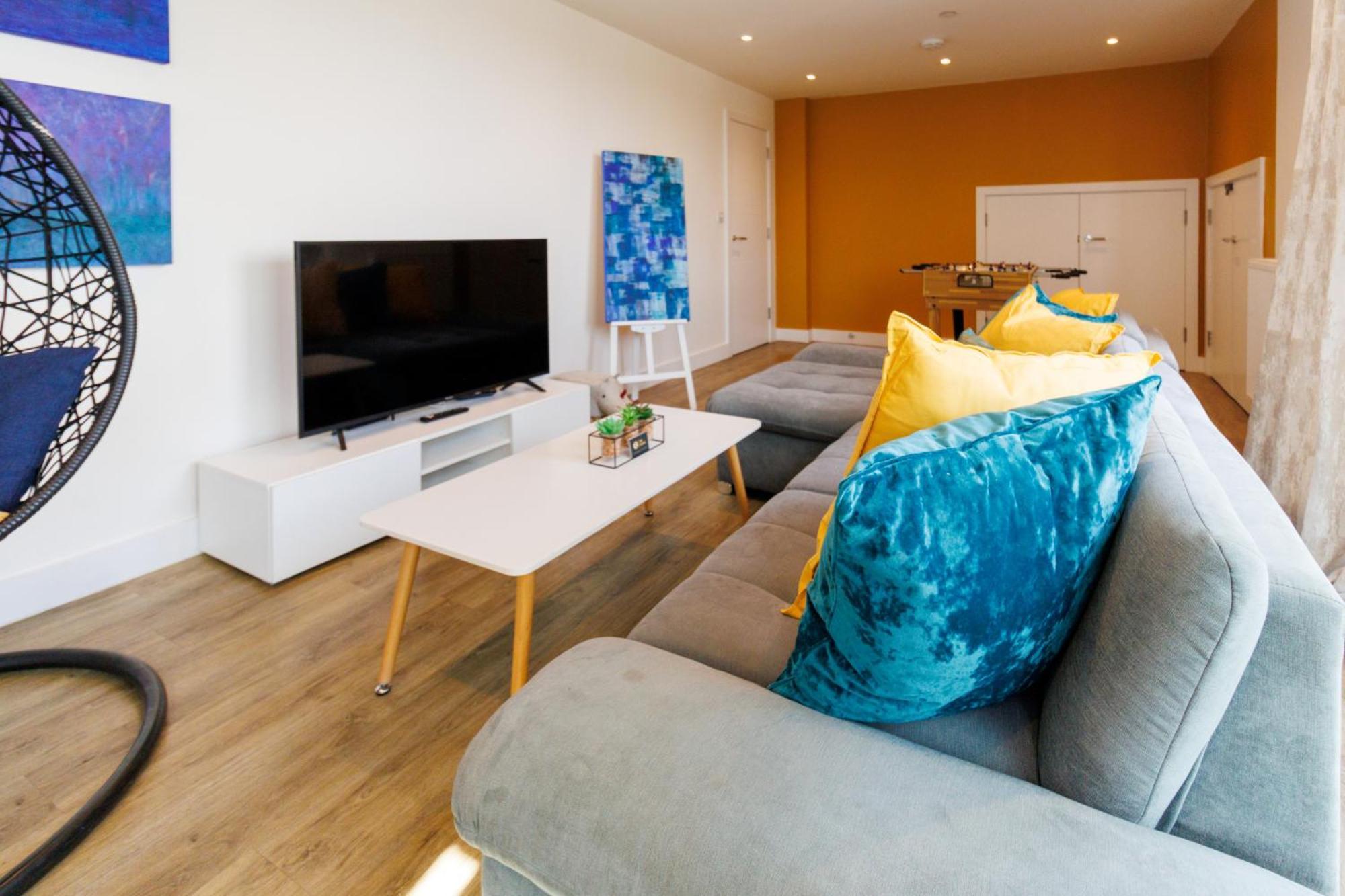 City Centre, Sleeps 7, Stunning Views & Parking, Interconnected Rooms Long Stay Work Contractor Leisure, Diamond Penthouse 剑桥 外观 照片