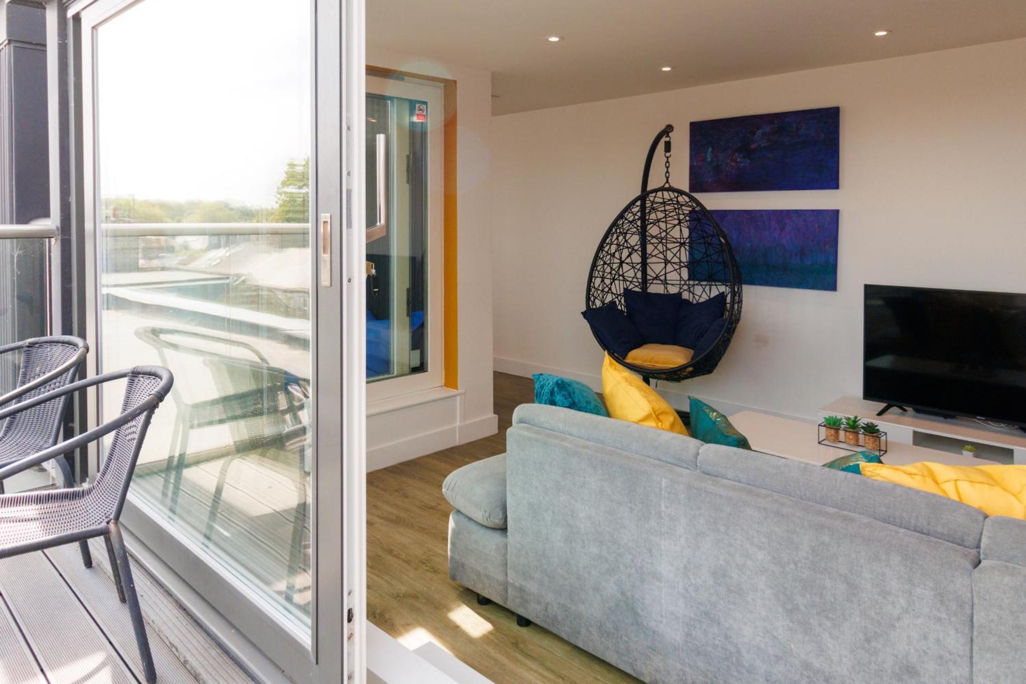 City Centre, Sleeps 7, Stunning Views & Parking, Interconnected Rooms Long Stay Work Contractor Leisure, Diamond Penthouse 剑桥 外观 照片