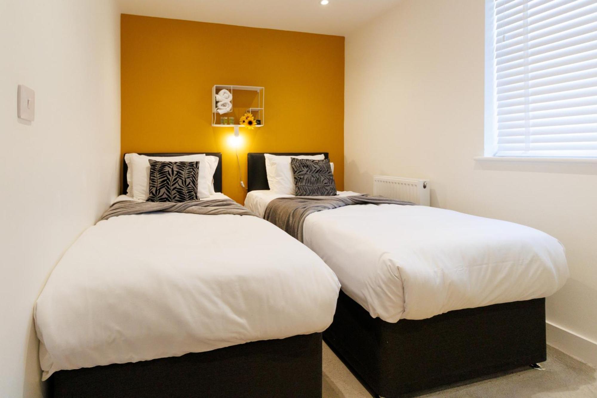 City Centre, Sleeps 7, Stunning Views & Parking, Interconnected Rooms Long Stay Work Contractor Leisure, Diamond Penthouse 剑桥 外观 照片